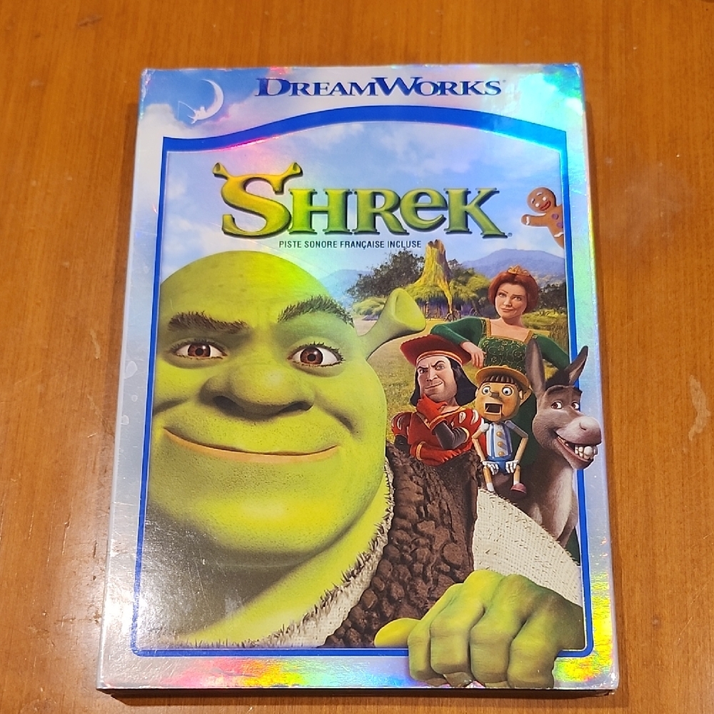 DreamWorks Shrek Holographic DVD Cover